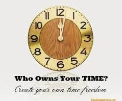 image f clock face and asking who owns your time
