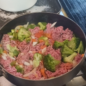 Ground Beef Casserole Bake: 
